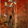 #0471 The mural is Meir Martin's Nature artwork that combines many images into one giclée. Builds for homes with a High ceiling or stairs landing, print on a canvas, or High-quality Kodak prints. Sold as Original only.
