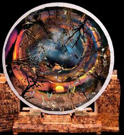 Ceiling artwork above your hade. sold as Original 