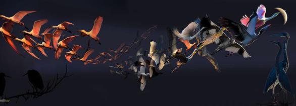 MM-676 Meir Martin's Artwork size 20x60 or large up to 40x120"